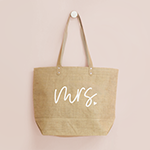 Mrs. Jute Beach Bags